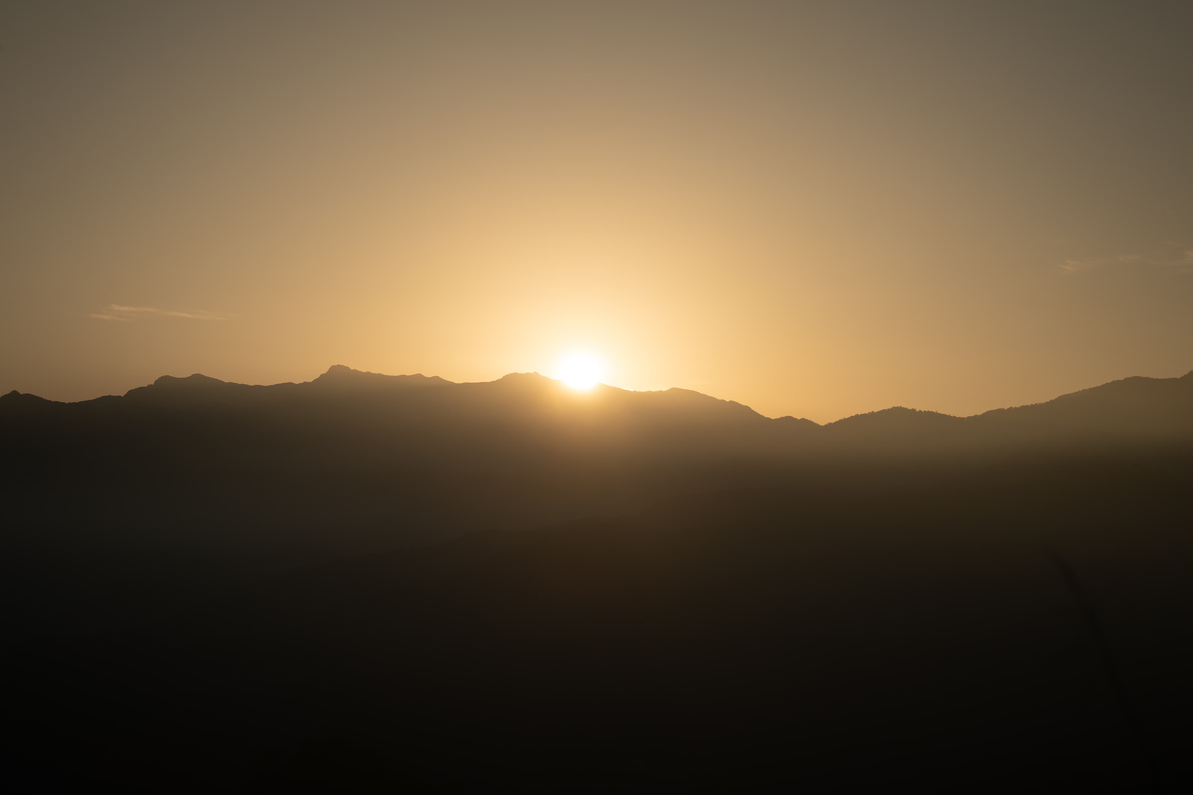 Sunrise over Alishan